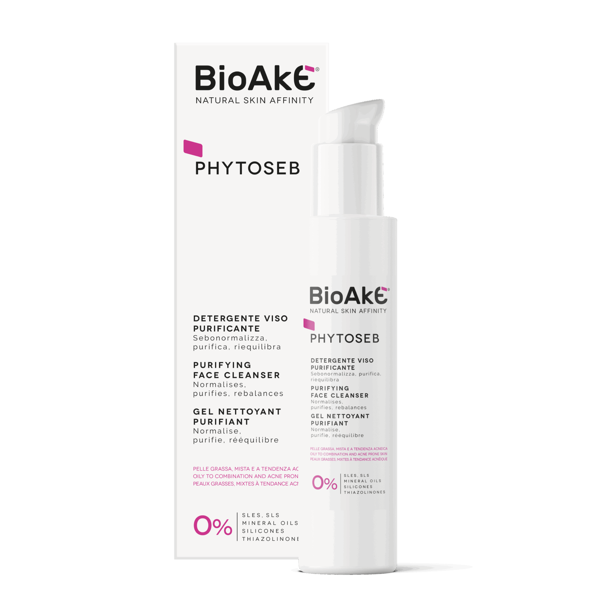 BioAke Phytoseb Purifying Face Cleanser